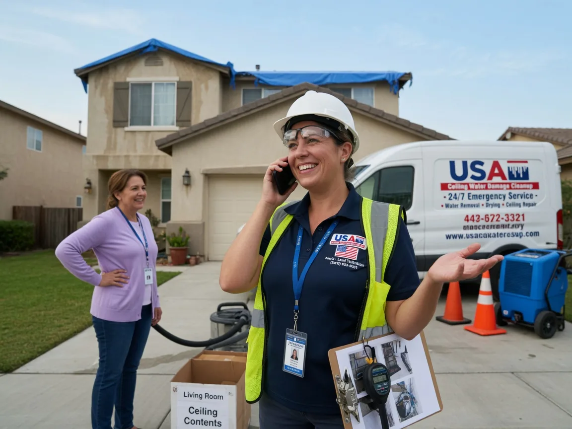 Ceiling Water Damage Restoration Plano, IA FAQs